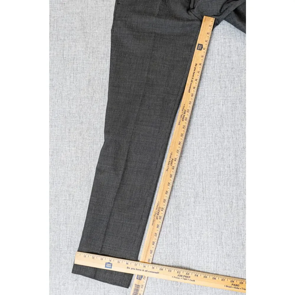 J.Crew Ludlow Italian Wool cotton Suit Charcoal Birdseye 38R 32x34